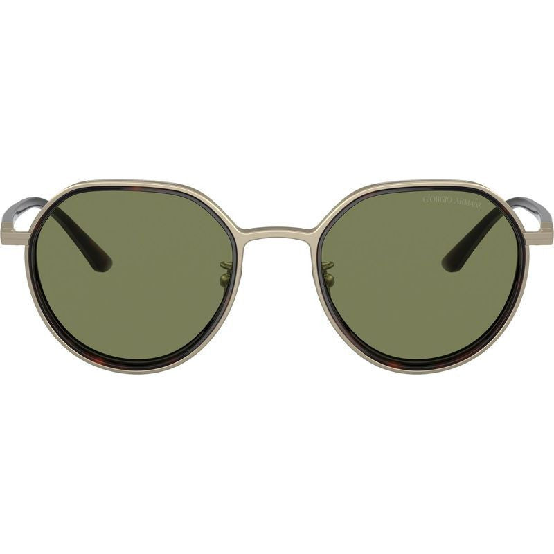 AR6144, Matte Pale Gold/Green Lenses