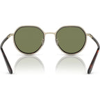 AR6144, Matte Pale Gold/Green Lenses