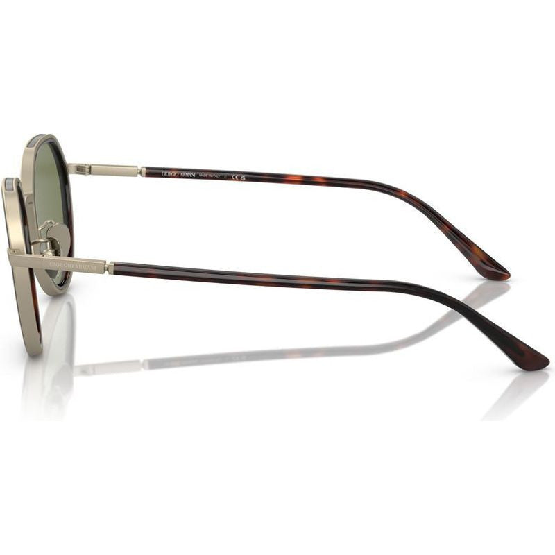 AR6144, Matte Pale Gold/Green Lenses
