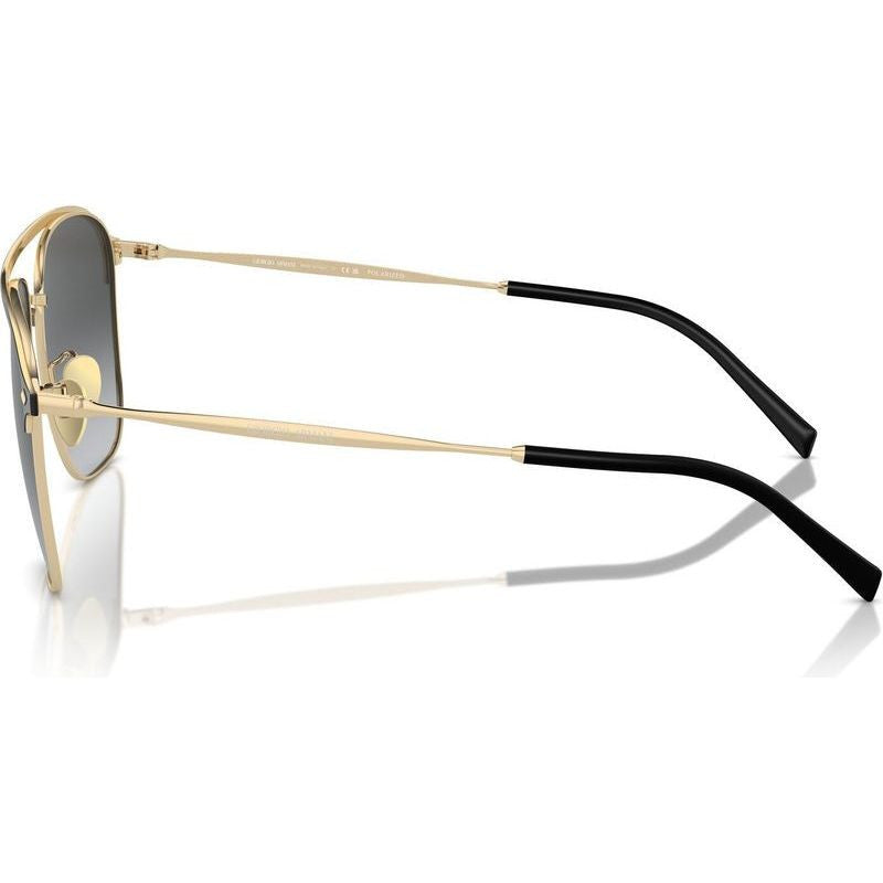 AR6154, Pale Gold/Grey Gradient Polarised Lenses