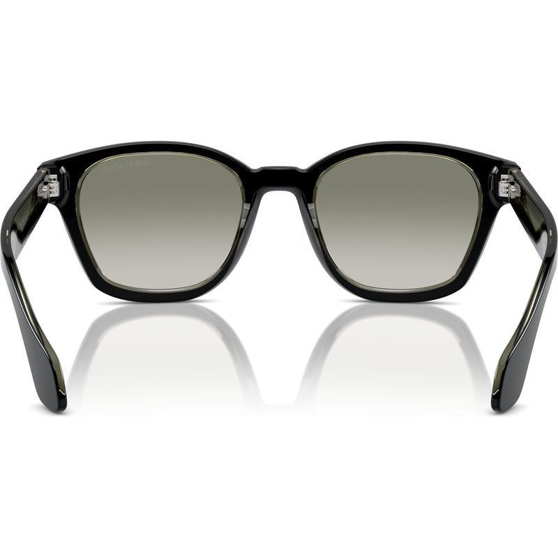 AR8207F, Top Black Transparent Green/Green Gradient Lenses