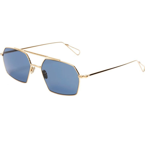 Haussmann, Champagne/Blue Lenses