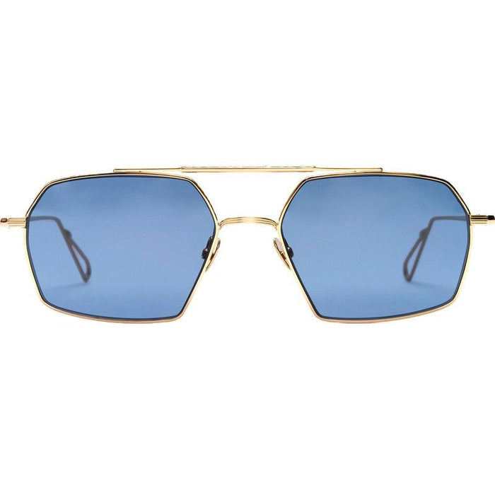 Haussmann, Champagne/Blue Lenses