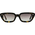 Jeanne, Yellow Turtle/Green Gradient Lenses