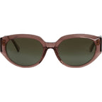 Les Amandiers, Old Fashioned Rose/Green Glitter Gradient Lenses