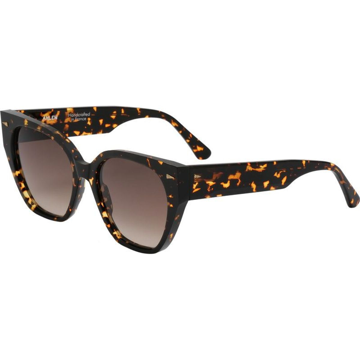 Marguerite, Yellow Turtle/Smoke Gradient Lenses
