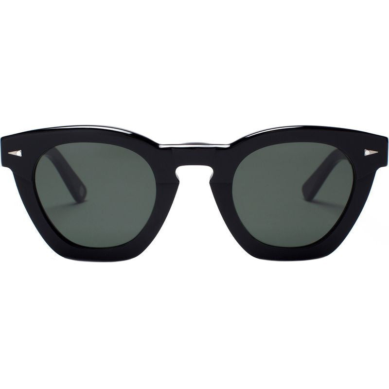 Montorgueil, Black/Green Lenses