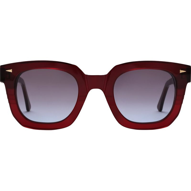 Argentine, Burgundy/Blue Gradient Lenses