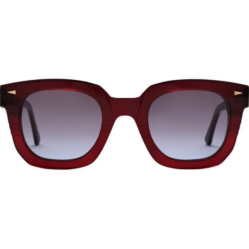 Argentine, Burgundy/Blue Gradient Lenses