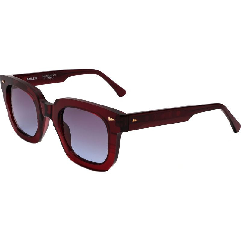 Argentine, Burgundy/Blue Gradient Lenses