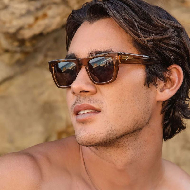 Billy, Crystal Toffee/Brown Polarised Lenses