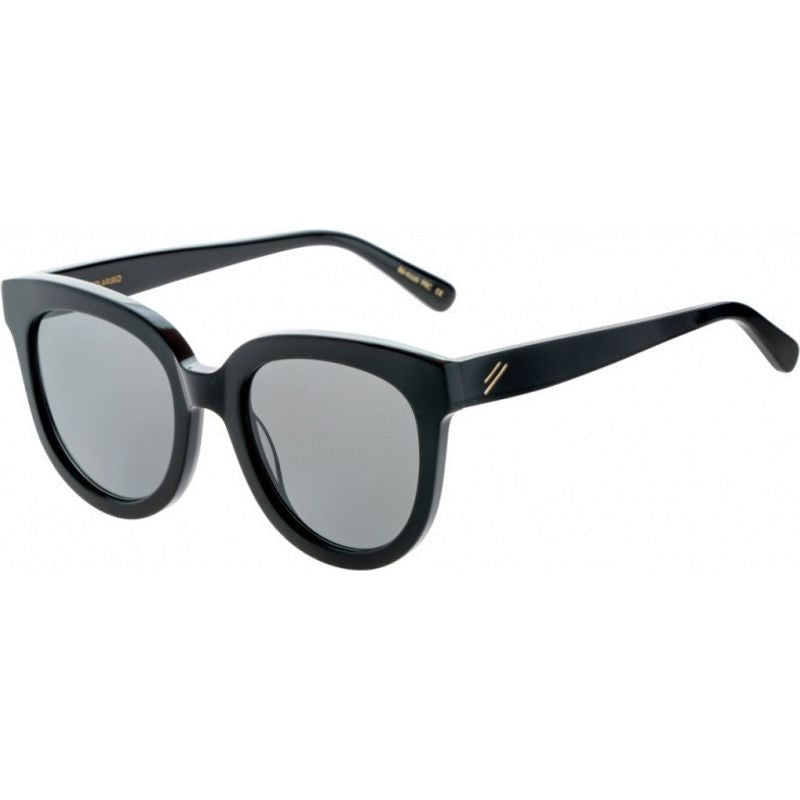Bay, Shiny Black/Grey Polarised Lenses