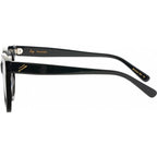 Bay, Shiny Black/Grey Polarised Lenses