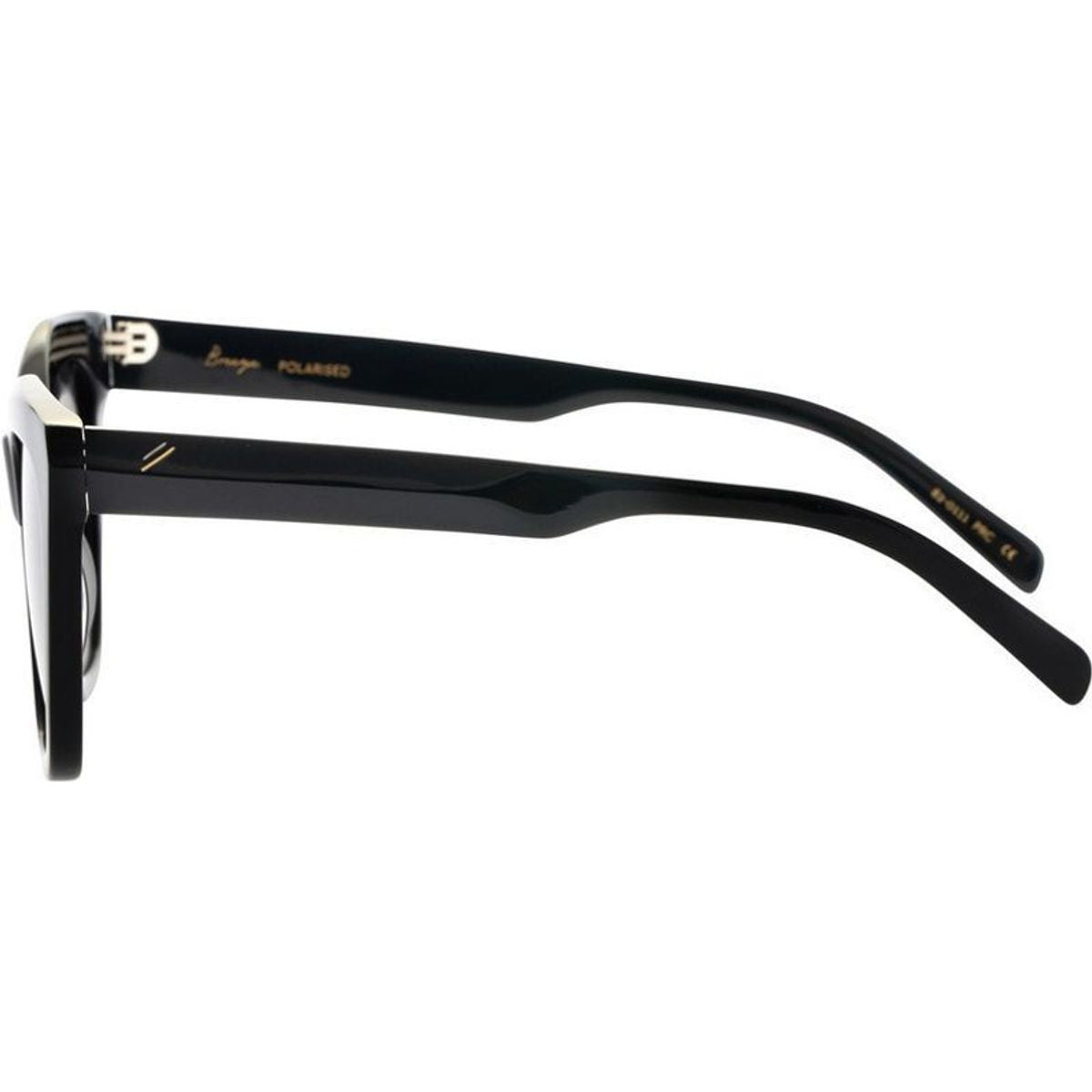 Breeze, Shiny Black/Grey Gradient Polarised Lenses