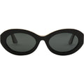 Capri, Black and Bone/Dark Grey Polarised Lenses