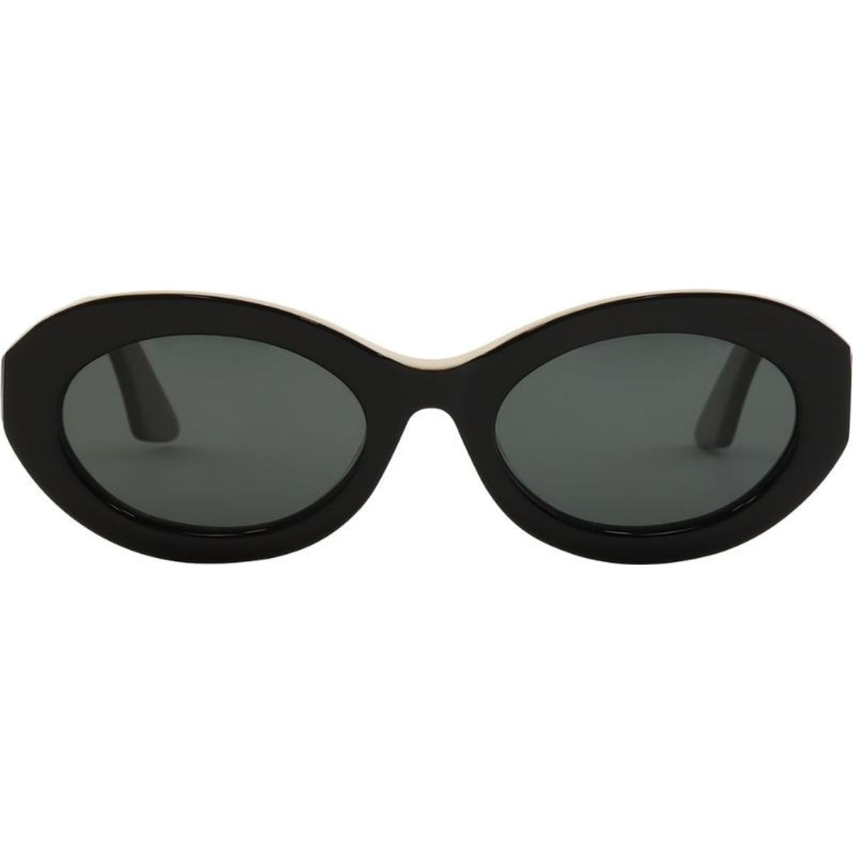 Capri, Black and Bone/Dark Grey Polarised Lenses