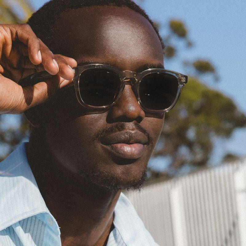 Dune, Crystal Stone/Brown Polarised Lenses