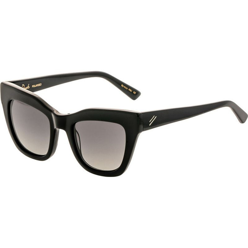 Dusk, Shiny Black/Grey Gradient Polarised Lenses