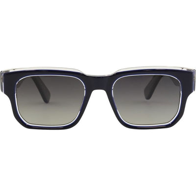Eli, Navy and Clear/Grey Gradient Polarised Lenses