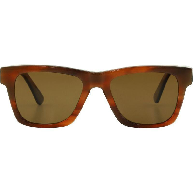 Luca, Brown Stripe/Brown Polarised Lenses