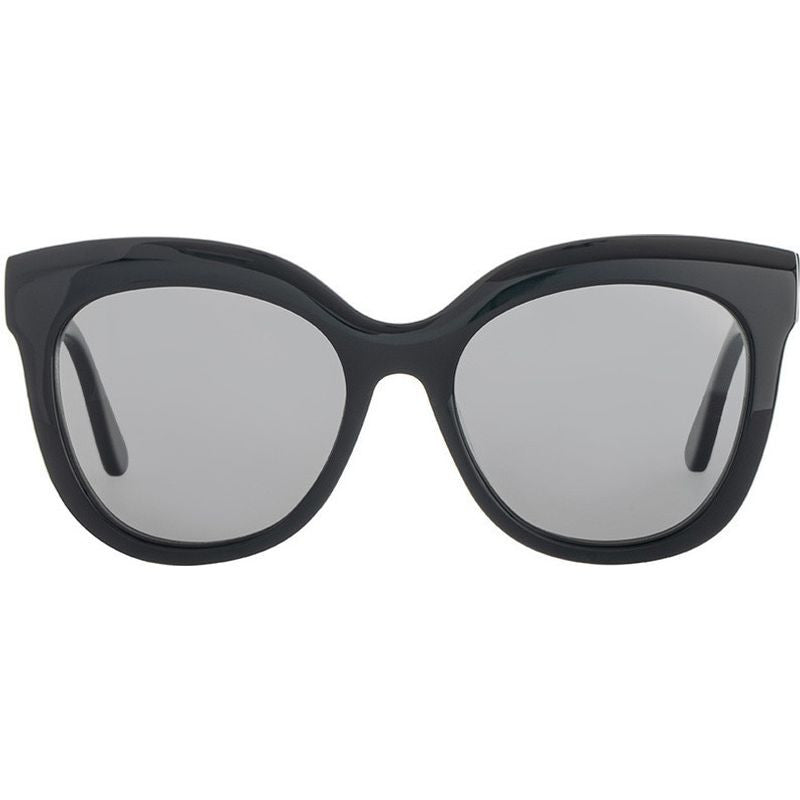 Luna, Shiny Black and Beige/Grey Polarised Lenses
