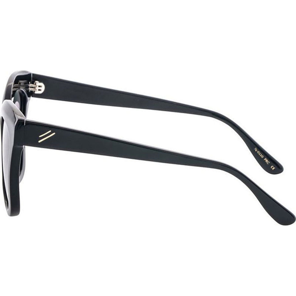Luna, Shiny Black/Grey Polarised Lenses
