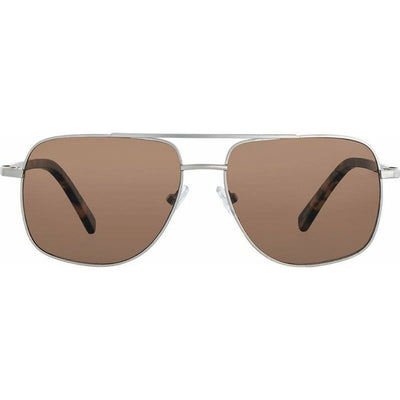 Ryse, Silver and Matte Tort/Brown Polarised Lenses