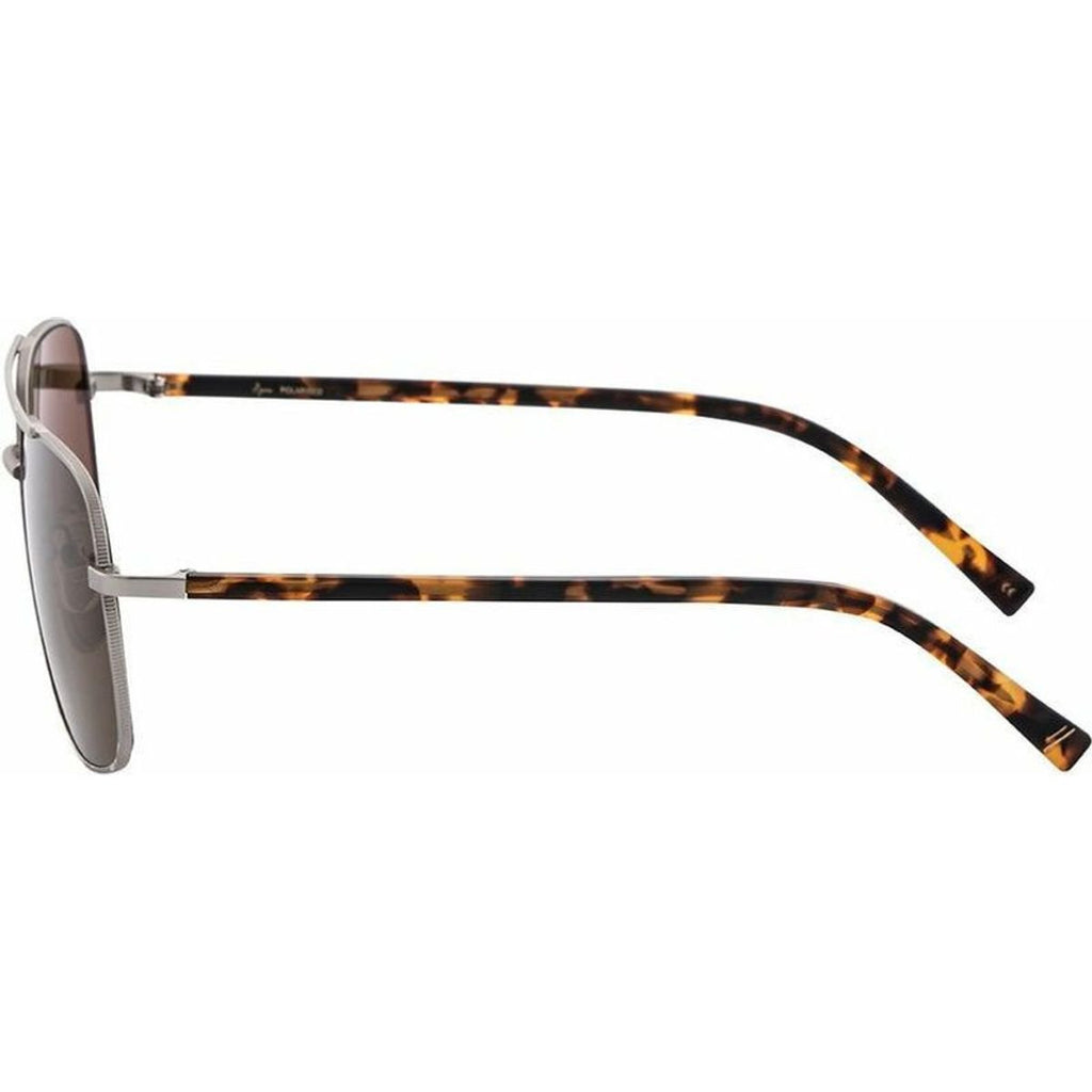 Ryse, Silver and Matte Tort/Brown Polarised Lenses