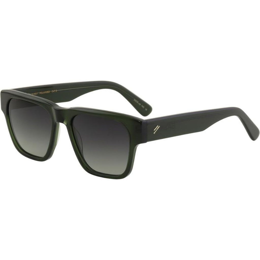 Zac, Crystal Green/Grey Gradient Polarised Lenses