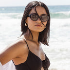Franki, Crystal Blue/Grey Gradient Polarised Lenses