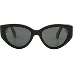 Franki, Shiny Black/Grey Polarised Lenses