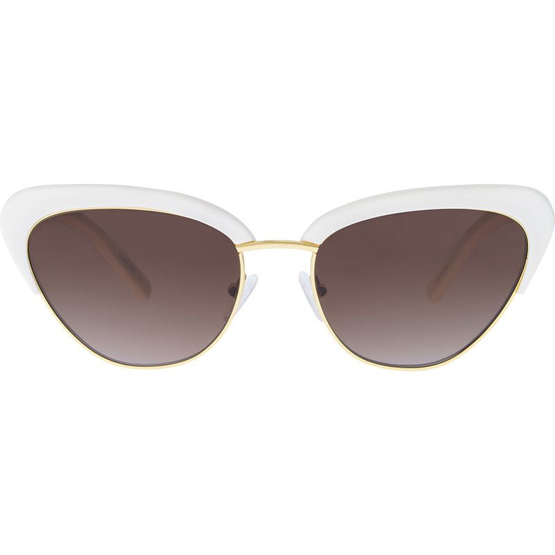 Peggy, Cotton/Brown Gradient Polarised Lenses