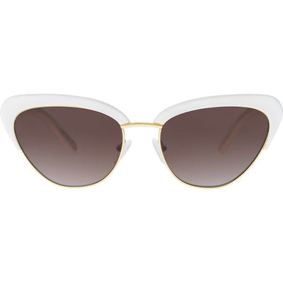 Peggy, Cotton/Brown Gradient Polarised Lenses