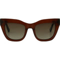 Bask Eyewear Dusk Crystal Brown Brown Front