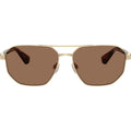 BE3166, Light Gold/Dark Brown Lenses