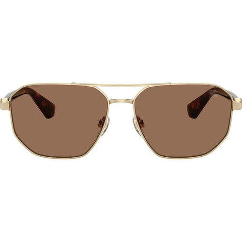 BE3166, Light Gold/Dark Brown Lenses
