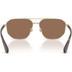 BE3166, Light Gold/Dark Brown Lenses