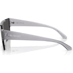 BE4291, Matte Transparent Grey/Dark Grey Lenses