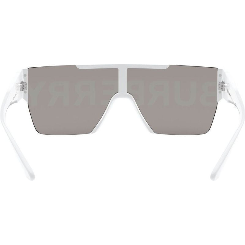 BE4291, White/Grey Tamp Burberry Silver and Gold Mirror Lenses