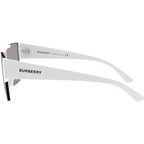 BE4291, White/Grey Tamp Burberry Silver and Gold Mirror Lenses
