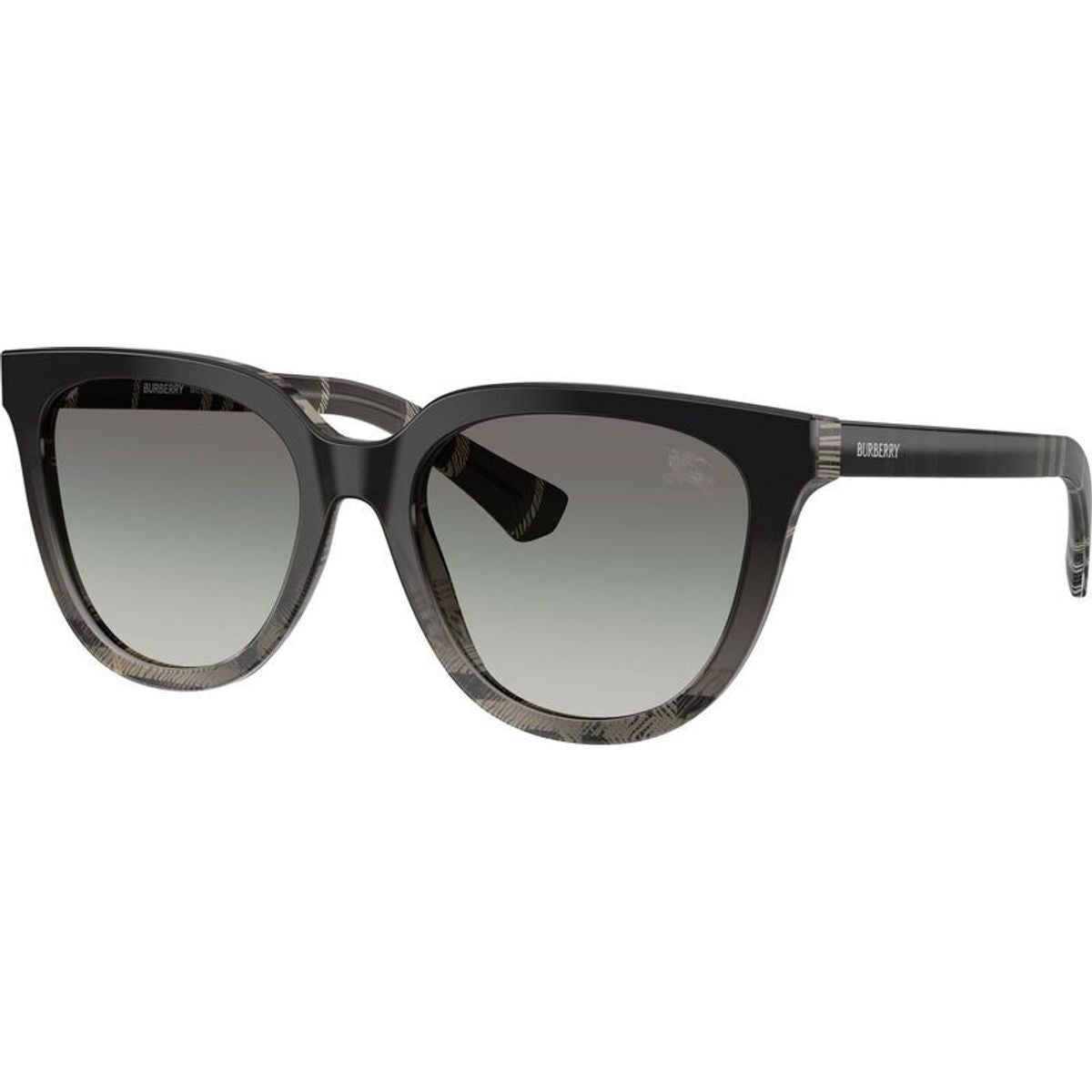 BE4469, Grey Check/Grey Gradient Lenses