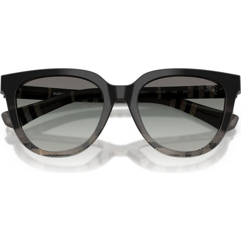 BE4469, Grey Check/Grey Gradient Lenses