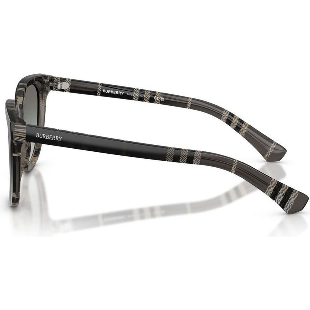 BE4469, Grey Check/Grey Gradient Lenses