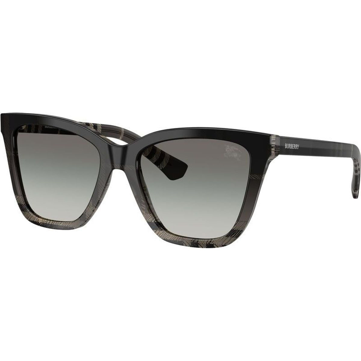 BE4470, Grey Check/Grey Gradient Lenses