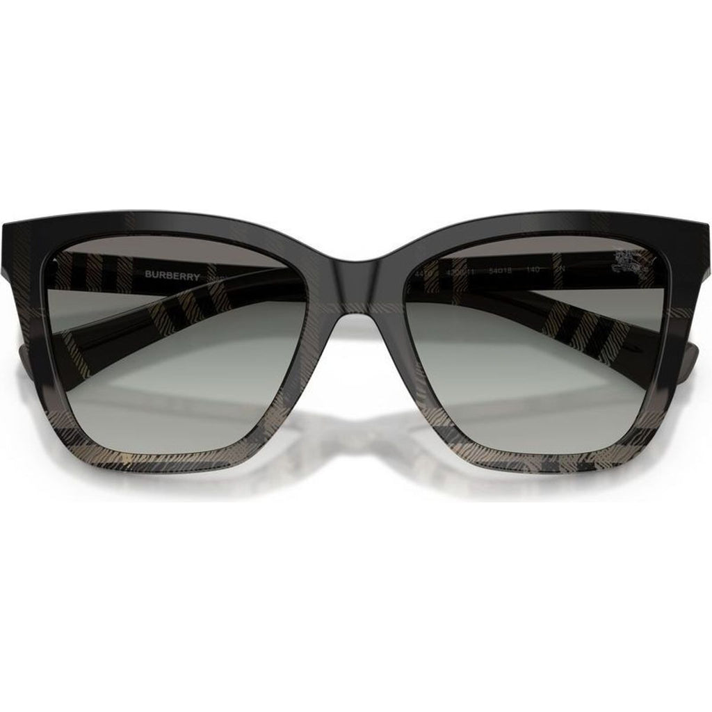 BE4470, Grey Check/Grey Gradient Lenses