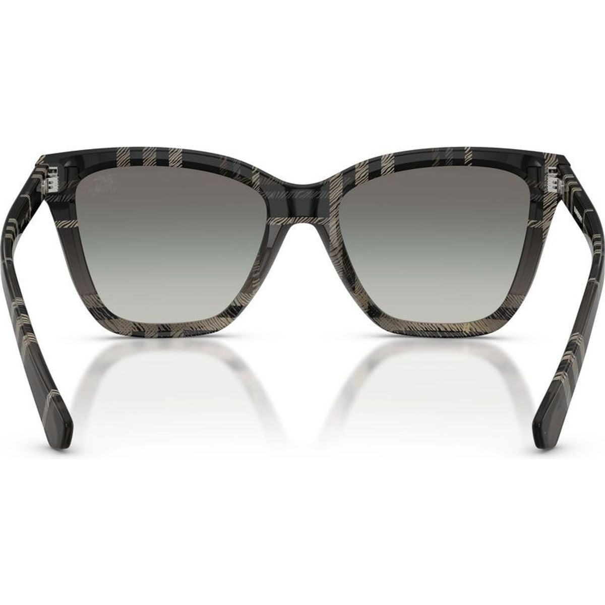 BE4470, Grey Check/Grey Gradient Lenses