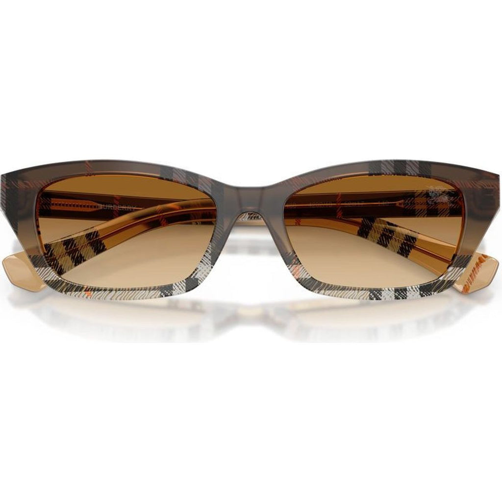 BE4488, Check Sand Gradient/Brown Gradient Lenses