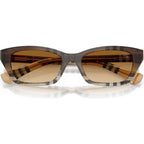 BE4488, Check Sand Gradient/Brown Gradient Lenses