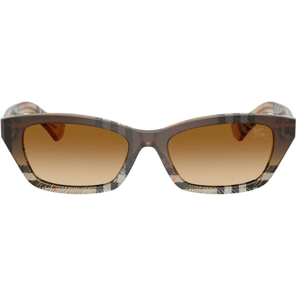 BE4488, Check Sand Gradient/Brown Gradient Lenses