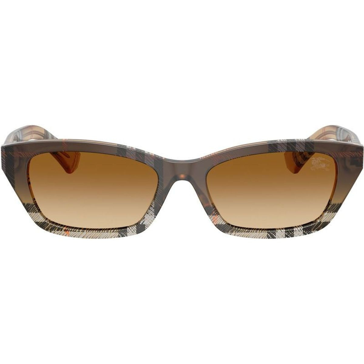 BE4488, Check Sand Gradient/Brown Gradient Lenses